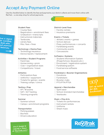 Cashless Campus Checklist