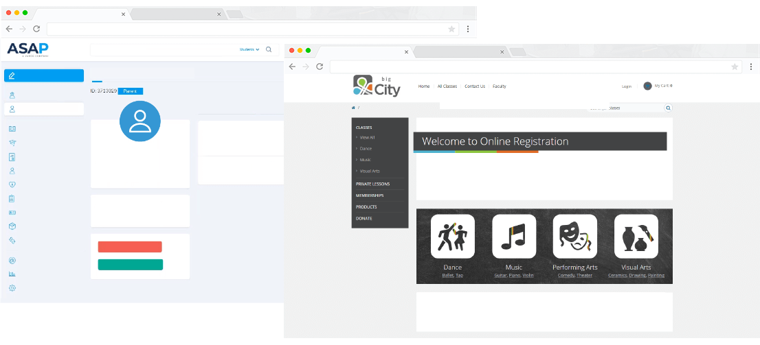 ASAP portal examples