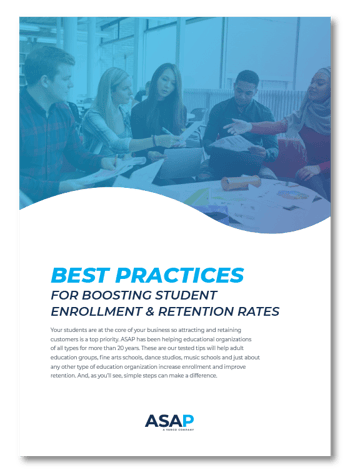 Cover image for 'Best Practices for Boosting Student Enrollment & Retention Rates' resource.