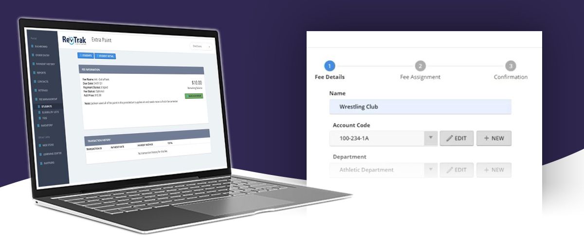 RevTrak | Add Fee Management to Your Webstore for Free