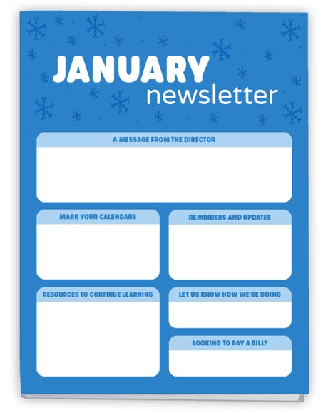 Newsletter template