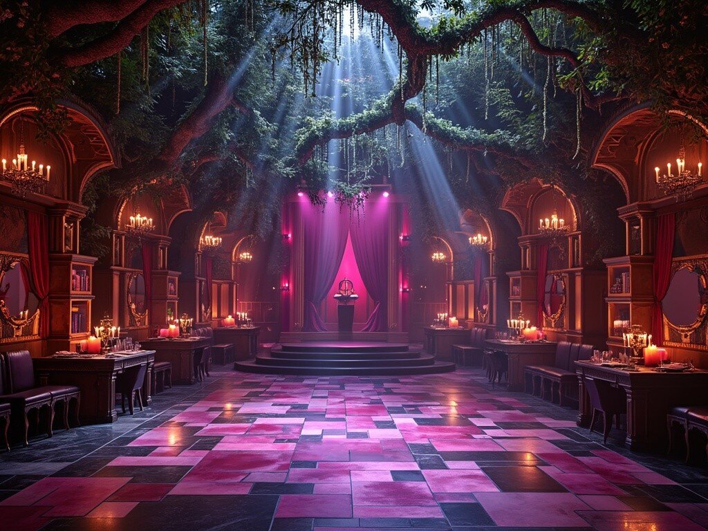 Fantasy Themed Homecoming Setting