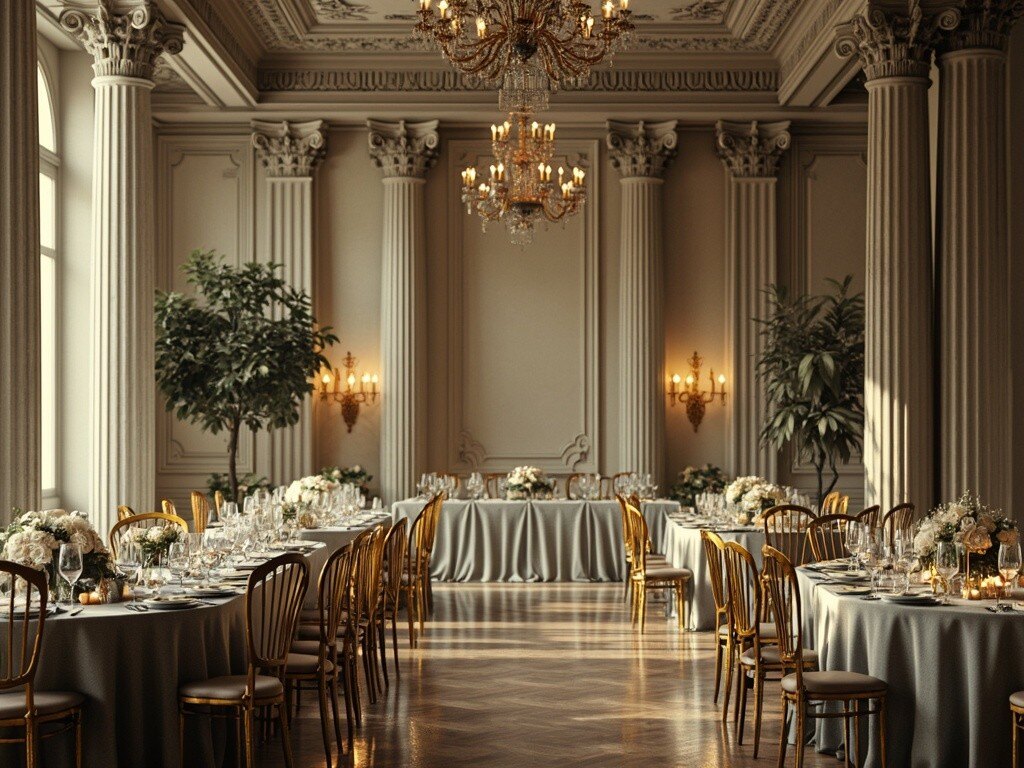 Neoclassical Themed Homecoming Setting
