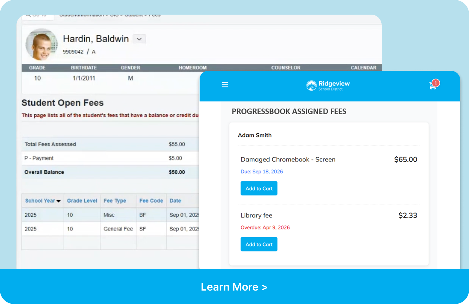 ProgressBook now supported