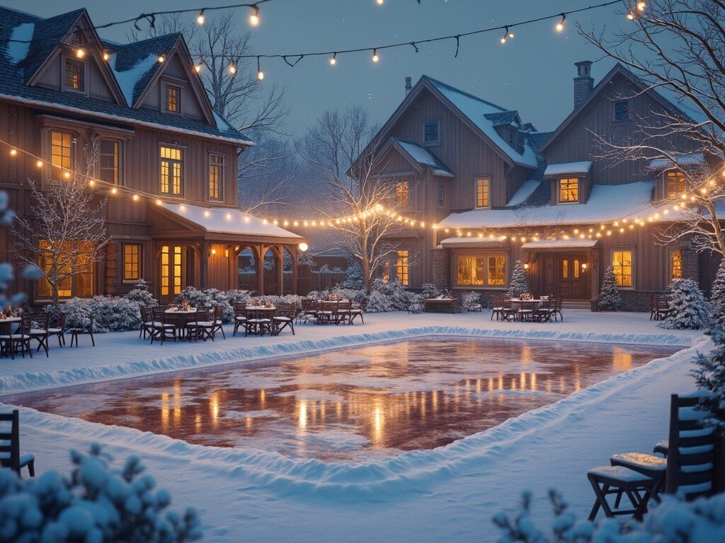 Winter Themed Homecoming Setting