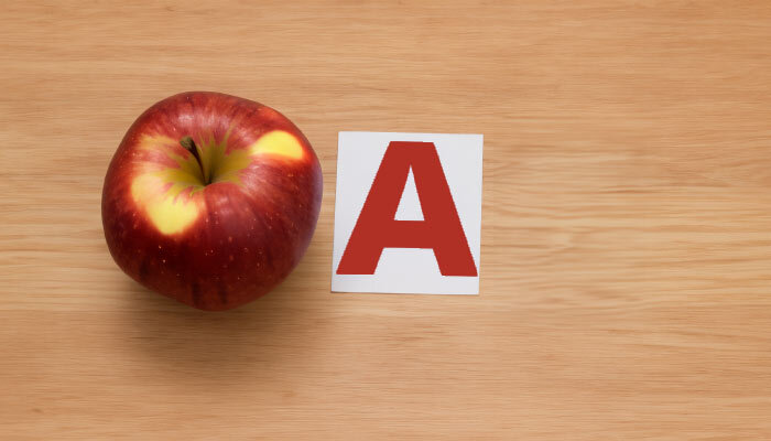 apple-letter-a